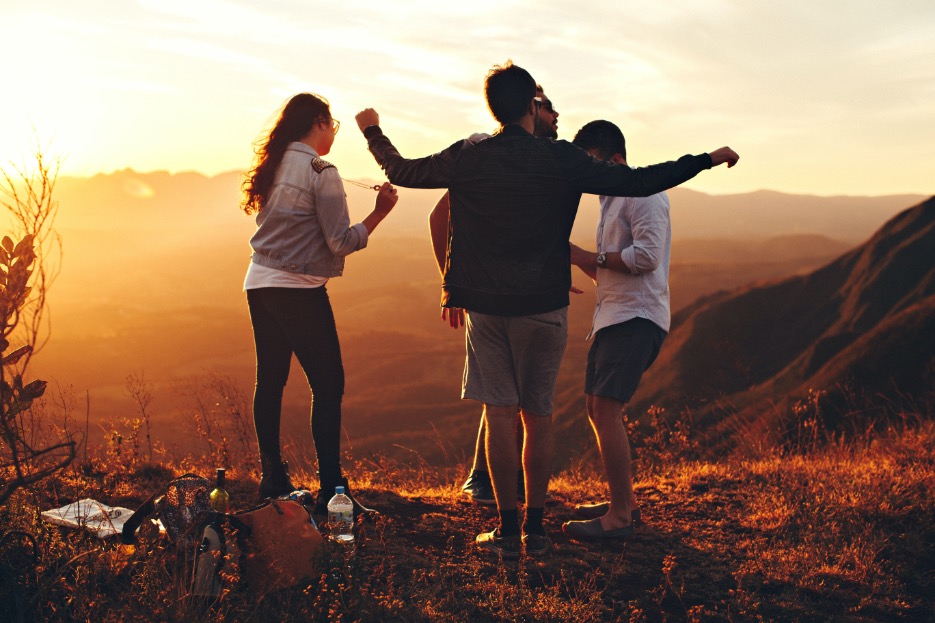 Diverse group of people connecting and sharing experiences through local activities and workshops
