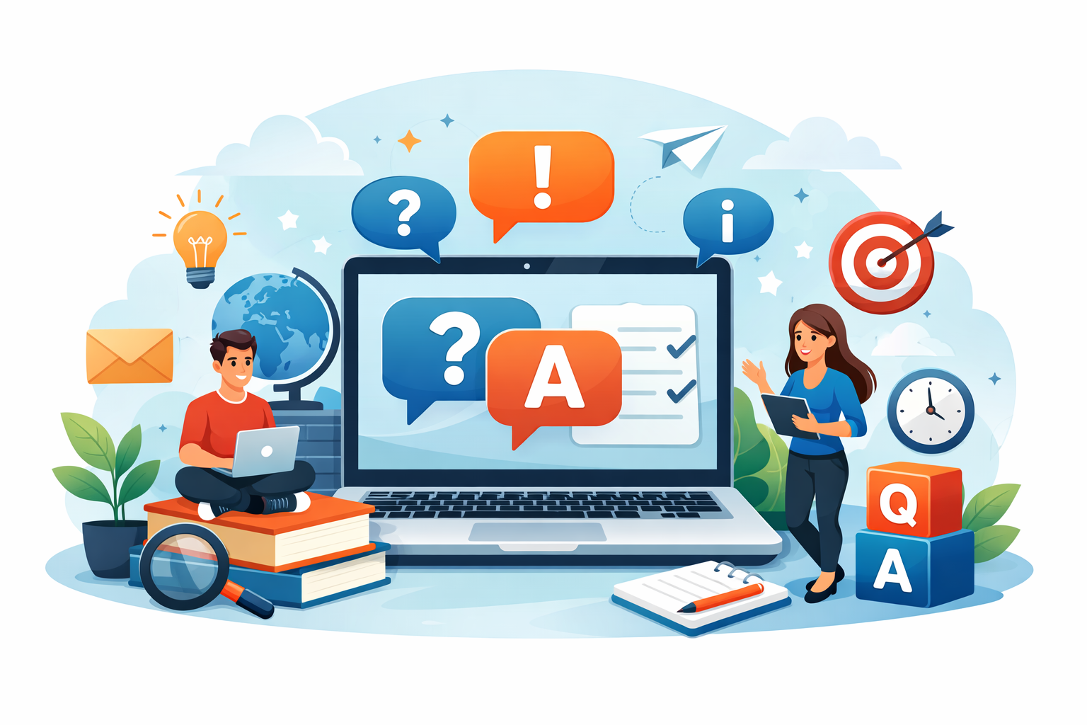 FAQ Illustration